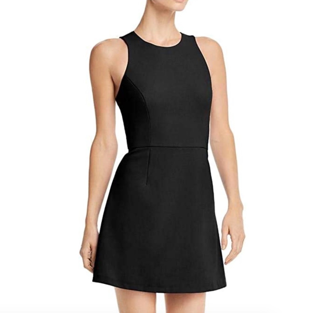 French Connection Whisper Black Dress